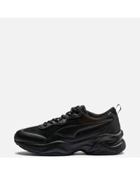 PUMA Lace Cilia Women's Sneakers in 01 (Black) - Lyst