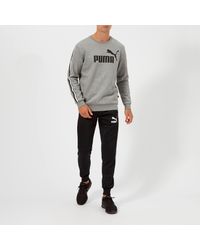 puma elevated essential tape sweatshirt
