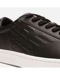 EA7 Classic New Cc Trainers in Black for Men - Lyst