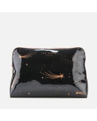 Ted Baker Synthetic Shooting Star Wash Bag in Black - Lyst