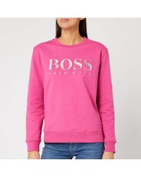 tala boss logo sweater