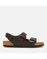 Birkenstock Brown Milano Double Strap Sandals for men