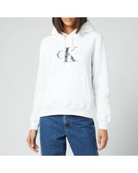 calvin klein hoodie women's black