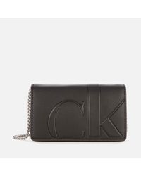 calvin klein phone crossbody bolsa