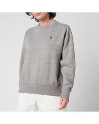 polo sweatshirt womens