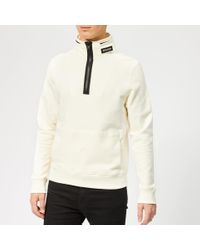 woolrich half zip sweater