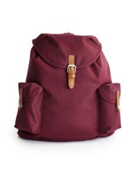 The Idle Man | Purple Vintage Rucksack Burgundy for Men | Lyst