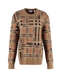 Burberry Cashmere Sweater for Men | Lyst