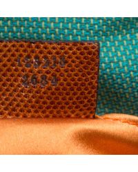 Gucci Multicolor Fabric Limited Edition Tom Ford Horsebit Chain Clutch