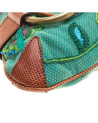 Gucci Multicolor Fabric Limited Edition Tom Ford Horsebit Chain Clutch