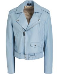 theory cropped leather jacket