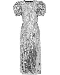 carolina herrera harrison open back gown