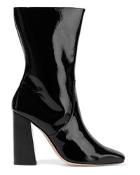 halston heritage combat boots