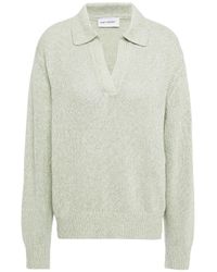 NINETY PERCENT Multicolor Mélange Organic Cotton-blend Sweater