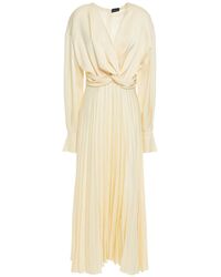 Magda butrym milano pleated silk dress Clearance