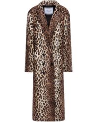 leopard coats and jackets