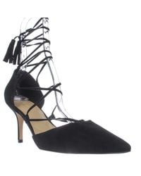 Marc Fisher | Black Tamya Lace Up D'orsay Pumps | Lyst