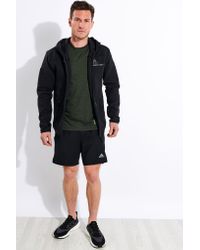 Adidas Z N E Full Zip Hoodie In Black For Men Lyst