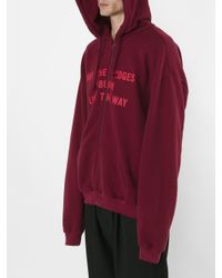 vetements may the bridges hoodie