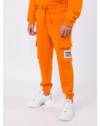 burberry shorts orange