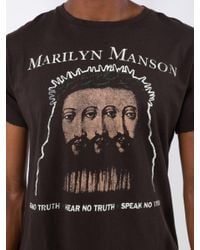 marilyn manson believe t shirt