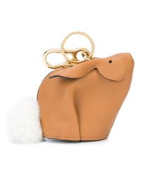 loewe bunny keychain