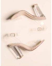 camille clear sandal steve madden