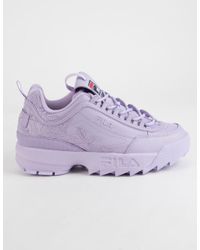 fila disruptor 2 purple suede