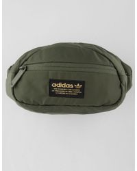 adidas green fanny pack