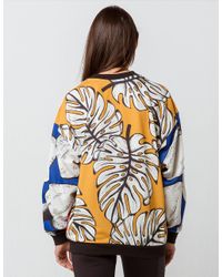 Adidas Multicolor Pineapple Womens Boyfriend Sweatshirt