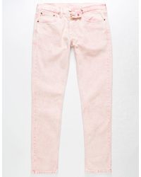 pink levi jeans mens