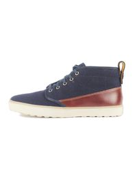 Timberland Blue Abington Haley Navy Chukka Boot for men
