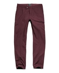 Todd Snyder - Purple Hudson Tab Front Chino Pant In Maroon - Lyst