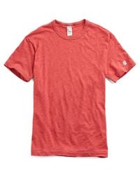 Todd Snyder - Champion Classic T-shirt In Faded Red for Men - Lyst