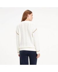 tommy icons crest sweater