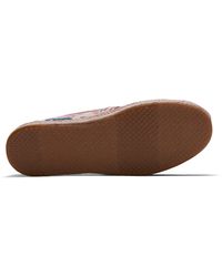 natural multi global woven women's espadrilles