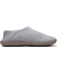 toms drizzle grey slippers