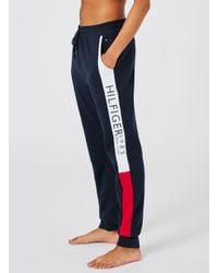 tommy hilfiger navy tracksuit
