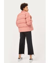 adidas puffer jacket pink