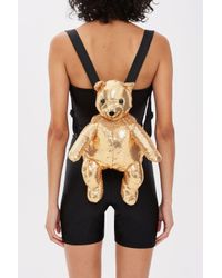 topshop teddy bear backpack