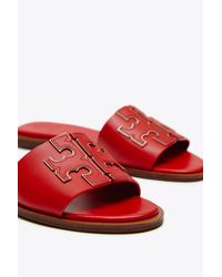 tory burch ines slides