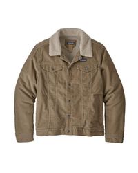 Patagonia pile new arrivals lined trucker jacket