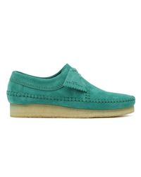 clarks weaver green