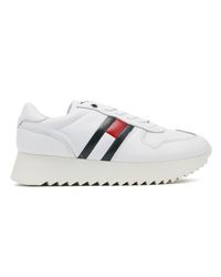 tommy hilfiger high cleated sneakers