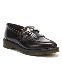 Dr. Martens Leather Dr. Martens Adrian Snaffle Arcadia Mens Cherry Red  Loafers for Men - Lyst