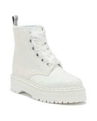 doc martens white glitter
