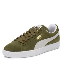 puma sneakers green