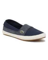 lacoste flat shoes