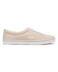 Fred Perry Womens Aubyn Slip On Canvas Pumps