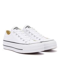 converse blanche basse femme